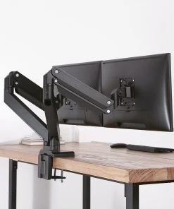 ROLINE LCD-Doppelarm, Tischmontage, Gasfeder, Je 5 Gelenke, Max. 15 Kg -Yongsheng-Geschäft 55720a81 fbbe 4526 9682 477651a31902