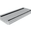 Null TecLines TKD009E Tisch Kabeldurchführung 135x320mm, Alu Eloxiert