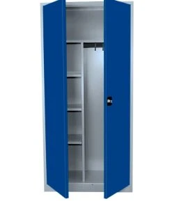 Lullmann Flügeltürschrank Kleiderschrank PutzSpind Werkzeugschrank 545528 Lichtgrau/Anthrazit 1800 X 800 X 383 Mm -Yongsheng-Geschäft 5910b7e1 6321 4e0a ba0e f22514e666d2