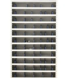 PROREGAL Universalfächerschrank Whale | 12 Fachböden | HxBxT 198x100x30 Cm | Grau -Yongsheng-Geschäft 59658303 a101 4df4 a2dd e216087a5ce6