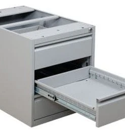 PROREGAL Unterbaucontainer Sparrow| 3 Schuladen| HxBxT 535x460x790 Cm |Grau -Yongsheng-Geschäft 5b19e170 c0c2 4dec 8aa5 98d44a78a0ef