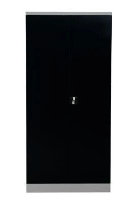 PROREGAL Stahlschrank Bee | HxBxT 195x92x60 Cm | Grau-Schwarz 1 PROREGAL Stahlschrank Bee | HxBxT 195x92x60 Cm | Grau-Schwarz