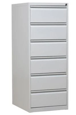 PROREGAL Karteischrank Mare| 6 Schubladen | HxBxT 132x53x62 Cm | Weiß 6 PROREGAL Karteischrank Mare| 6 Schubladen | HxBxT 132x53x62 Cm | Weiß – Bild 6