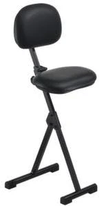 Null Sitz-/Stehhilfe, Triangel-Sitz, Sitz Stoff Schwarz, Sitz HxBxT 570-770x350x350mm, Gestell Schwarz, M. Bodenkissen 7 Null Sitz-/Stehhilfe, Triangel-Sitz, Sitz Stoff Schwarz, Sitz HxBxT 570-770x350x350mm, Gestell Schwarz, M. Bodenkissen – Bild 7