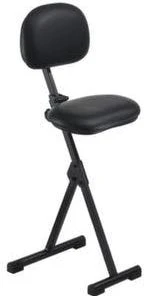 Null Sitz-/Stehhilfe, Skatebord-Sitz, Sitz Stoff Blau, Sitz HxBxT 570-770x200x450mm, Gestell Schwarz, M. Bodenkissen -Yongsheng-Geschäft 61bfc1df 696b 49b8 b8c0 e08ecf326969 5