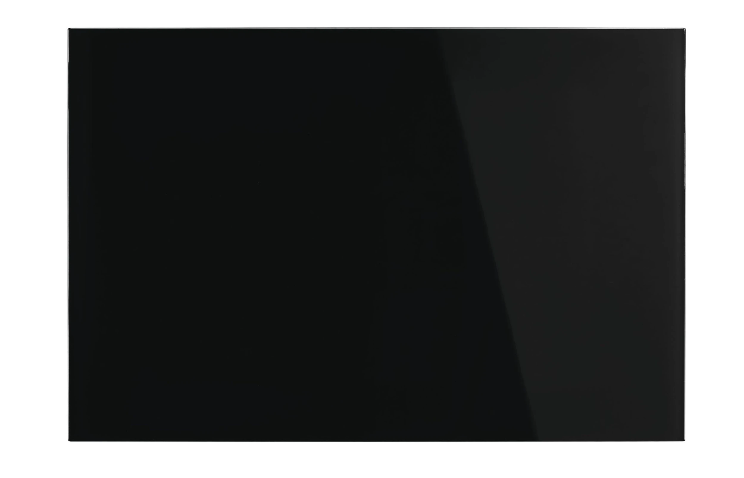 Null Design-Glasboard, Magnetisch, Tief-schwarz 2 Null Design-Glasboard, Magnetisch, Tief-schwarz – Bild 2