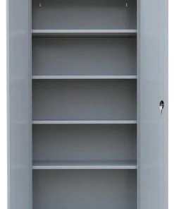 Lullmann Metallschrank Abschließbar Spind Lagerschrank PutzSpind 545541 Grau/blau 1950 X 925 X 422 Mm -Yongsheng-Geschäft 62685b60 05b2 449a 8522 fff549141e17 4