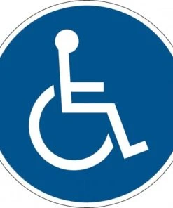 Null Parkplatzschild, Symbol Rollstuhlfahrer (rund) - 50 Mm Folie Selbstklebend 7 Null Parkplatzschild, Symbol Rollstuhlfahrer (rund) - 50 Mm Folie Selbstklebend -Yongsheng-Geschäft 6602ca8d 682f 438b 8463 7bac5bdc9c8c 1