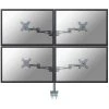 Null Neomounts FPMA-D935D4 4-fach Tischhalterung Mit Klemme, Silber
