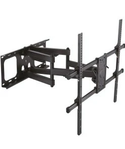 VALUE TV-Wandhalterung, Flexibel, Max. 75 Kg, Schwarz