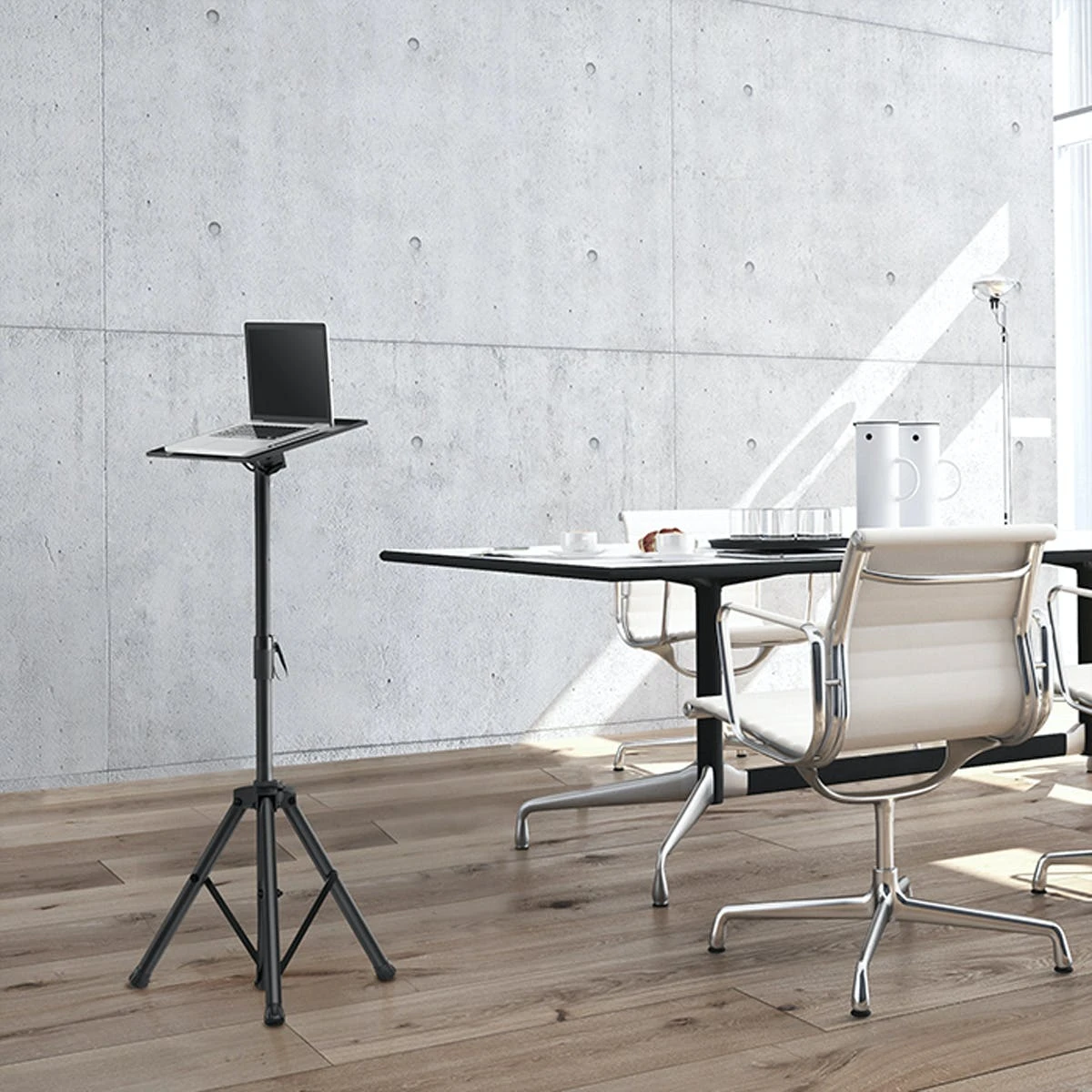 VALUE Höhenverstellbares Dreibein-Stativ, Schwarz 6 VALUE Höhenverstellbares Dreibein-Stativ, Schwarz – Bild 6