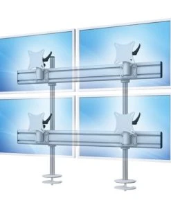 Null MonLines Flat 4+4 Monitor Tischhalterung Einbau MA Bis 24Zoll WS, Grau -Yongsheng-Geschäft 6fb5b911 d156 4390 a88b c507174b56a2 3