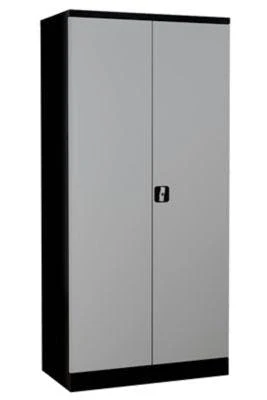 PROREGAL Stahlschrank Bee | HxBxT 195x92x60 Cm | Schwarz-Grau 6 PROREGAL Stahlschrank Bee | HxBxT 195x92x60 Cm | Schwarz-Grau – Bild 6