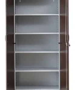 PROREGAL Aktenschrank Beetle | HxBxT 195x92x42 Cm | Silber-Wenge -Yongsheng-Geschäft 7356e4d7 6e18 4f81 bc72 79dd51ea6f00