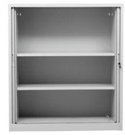 PROREGAL Rollladenschrank Weasel | 3 Ordernhöhen | HxBxT 135x120x46 Cm | Grau -Yongsheng-Geschäft 742cca0d 8ae5 459b b21b e274228dbf6b