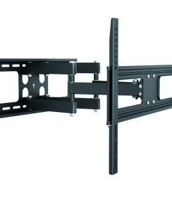 VALUE TV-Wandhalterung, Flexibel, Max. 50 Kg, Schwarz