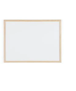 Bi-Office Magnetisches Whiteboard Mit Kiefernholzrahmen 60x45cm