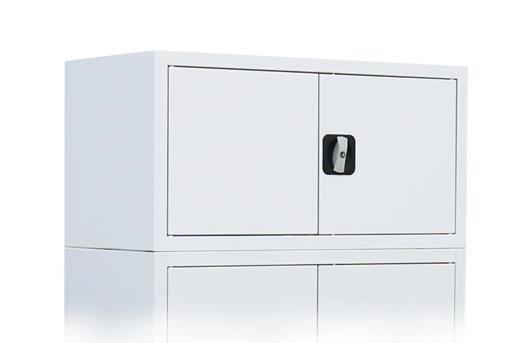 Lullmann Aufsatzschrank Mit Rollladen Und Zylinderschloss 450 X 1200 X 457 Mm Schwarz 555509 3 Lullmann Aufsatzschrank Mit Rollladen Und Zylinderschloss 450 X 1200 X 457 Mm Schwarz 555509 – Bild 3