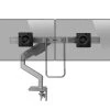 Null Humanscale M8.1 Dual Monitor Tischhalterung Klemme, Schräg, Silber (M81CMSBHG)