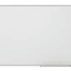 Maul Whiteboard, HxB 900x1200mm, Emalliert, Magnethaftend, Tafel Weiß, Ablageschale, Rahmen Alu, Silber