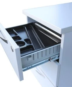 Lullmann Holz-Standcontainer ECO Bürocontainer 4 Schubladen 724 X 405 X 800 Mm Lichtgrau 391200 -Yongsheng-Geschäft 7cc17adc a12f 4eb4 b794 3f5c3acf058c