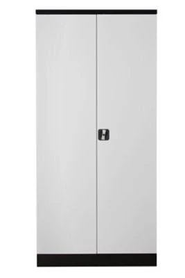 PROREGAL Wäschesammelschrank Raccoon | HxBxT 180x40x50 Cm | Vorhängeschloss | Grau 7 PROREGAL Wäschesammelschrank Raccoon | HxBxT 180x40x50 Cm | Vorhängeschloss | Grau – Bild 7