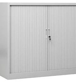 PROREGAL Rollladenschrank Weasel | 2 Ordernhöhen | HxBxT 105x120x46 Cm | Grau -Yongsheng-Geschäft 7ebfb3e2 8b21 427d 889f bd967c12c335 1