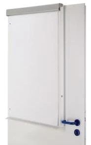 Maul Flipchart, Z. Wand-/Türbefestigung, HxB 1000x700mm, Magnethaftend, Ablageleiste