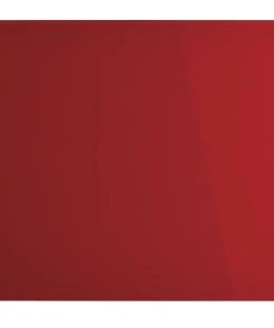 Null Design-Glasboard, Magnetisch, Intensiv-rot