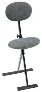 Null Sitz-/Stehhilfe, Skatebord-Sitz, Sitz Stoff Rot, Sitz HxBxT 570-770x200x450mm, Gestell Schwarz, M. Bodenkissen -Yongsheng-Geschäft 85fd0ad4 9e1c 43fc a159 449e8e0370f2