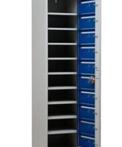 PROREGAL Postverteilerschrank Crane | HxBxT 180x40x50 Cm | Grau-Blau -Yongsheng-Geschäft 8c1e8f0e 429a 4713 82a7 c7cfcfef6e50