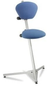 Null Stehhocker, Sitz Stoff Blau, Sitz HxØ 640-810x300mm, Kegelform -Yongsheng-Geschäft 917b061d 6d1a 4e7e 85e6 6f956617d018