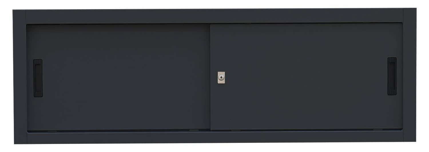 Lullmann Aufsatzschrank Mit Rollladen Und Zylinderschloss 450 X 1200 X 457 Mm Schwarz 555509 4 Lullmann Aufsatzschrank Mit Rollladen Und Zylinderschloss 450 X 1200 X 457 Mm Schwarz 555509 – Bild 4