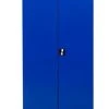 PROREGAL Stahlschrank Bee | HxBxT 195x92x42 Cm | Anthrazit-Blau