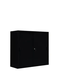Lullmann Schiebetürenschrank Büro Aktenschrank Sideboard Aus Stahl Schwarz 1090 X 1200 X 450 Mm (HxBxT) 550149 -Yongsheng-Geschäft 969ccb0e eb55 4d25 b4d6 998b84bc41f9