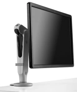 Null CBS Ollin Monitor Tischhalterung Mit Tischklemme, Silber
