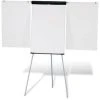 Maul Flipchart, H 1100-1860mm, Tafel HxB 970x660mm, Magnethaftend, 2 Papierhalter, Ablageschale, Gestell Stahl, 3 Füße