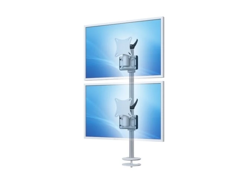 Null MonLines Flat 1+1 Monitor Tischhalterung Einbau MA Bis 24Zoll WS, Schwarz 2 Null MonLines Flat 1+1 Monitor Tischhalterung Einbau MA Bis 24Zoll WS, Schwarz – Bild 2