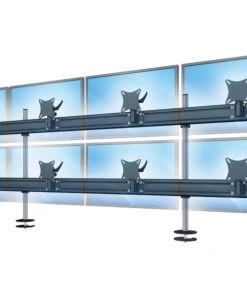 Null MonLines Flat 3+3 Monitor Tischhalterung Einbau MA Bis 24Zoll WS, Schwarz -Yongsheng-Geschäft 9bc53351 844a 471d b959 aa218d8be1ca 7