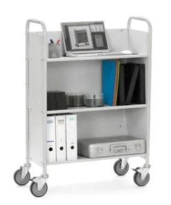 Null Postwagen, Tragl. 150kg, 21 Fächer, Mit Abrollrand, RAL7001, HxLxB 1380x950x455mm -Yongsheng-Geschäft 9be10067 4c1d 4d15 9d88 53d02255b79a 2