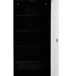 PROREGAL Stahlschrank Bee | HxBxT 195x92x42 Cm | Schwarz-Grau -Yongsheng-Geschäft 9d2b0256 fe93 469c bcca ed6e1a859dec
