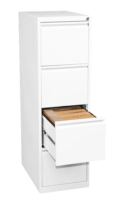 Lullmann Hängeregistraturschrank Für DIN A4 Hängemappen 132x40x62cm Mit 4 Schüben Weiß 6 Lullmann Hängeregistraturschrank Für DIN A4 Hängemappen 132x40x62cm Mit 4 Schüben Weiß – Bild 6