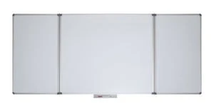 Franken Whiteboard, HxB 900x1200mm, Emalliert, Magnethaftend, 2 Flügel/5 Flächen, Rahmen Alu, Silber 5 Franken Whiteboard, HxB 900x1200mm, Emalliert, Magnethaftend, 2 Flügel/5 Flächen, Rahmen Alu, Silber – Bild 5