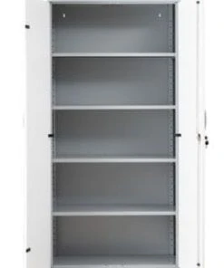 PROREGAL Aktenschrank Beetle | HxBxT 195x92x42 Cm | Silber-Weiß -Yongsheng-Geschäft a3bd1b7a 080b 4501 ab3b 1ea5acaba409