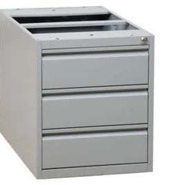 PROREGAL Unterbaucontainer Sparrow| 3 Schuladen| HxBxT 535x460x790 Cm |Grau -Yongsheng-Geschäft a5d9fd1e b529 42fc aa31 d90041964b03