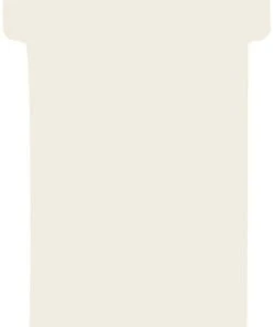 FRANKEN T-Karten, Größe 2 / 48 X 84 Mm, Weiß