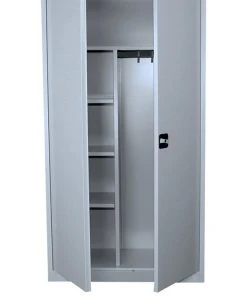 Lullmann Metallschrank Abschließbar Spind Lagerschrank PutzSpind 545541 Grau/blau 1950 X 925 X 422 Mm -Yongsheng-Geschäft ab470f45 2170 410d 95a1 bda2f4ef1dbb 1