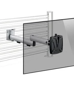 Novus TSS SlatWall Monitor Halter, Schwenkbar (964+0119+014)