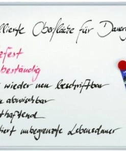 Franken Whiteboard Schreibtafel 45x60cm Emalliert, Magnethaftend
