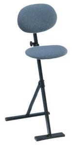 Null Stehhocker, Sitz Stoff Blau, Sitz HxØ 640-810x300mm, Kegelform -Yongsheng-Geschäft b0e792f4 0f80 4abe 9f5e 3db3ad754a94